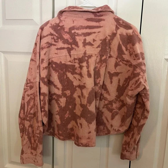 Corduroy cropped jacket - Picture 5 of 5